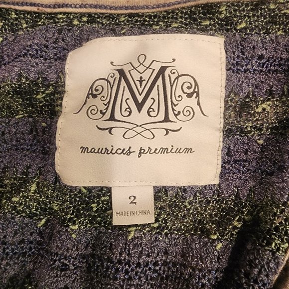 Maurices Plus Razor Back Tank Top- Size 2 - Picture 3 of 3